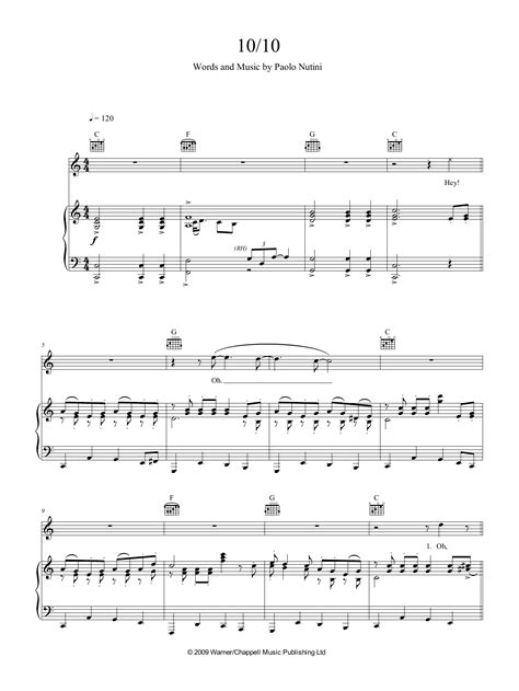 CANDY CHORDS by Paolo Nutini @ Ultimate.